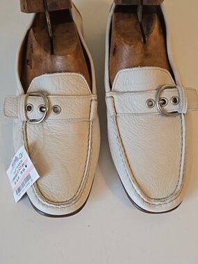 Coach Emery Cream Loafers Size 9.5 NWT